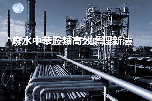 “廢水中苯胺類高效處理新法，環(huán)保先鋒引領(lǐng)綠色以后”